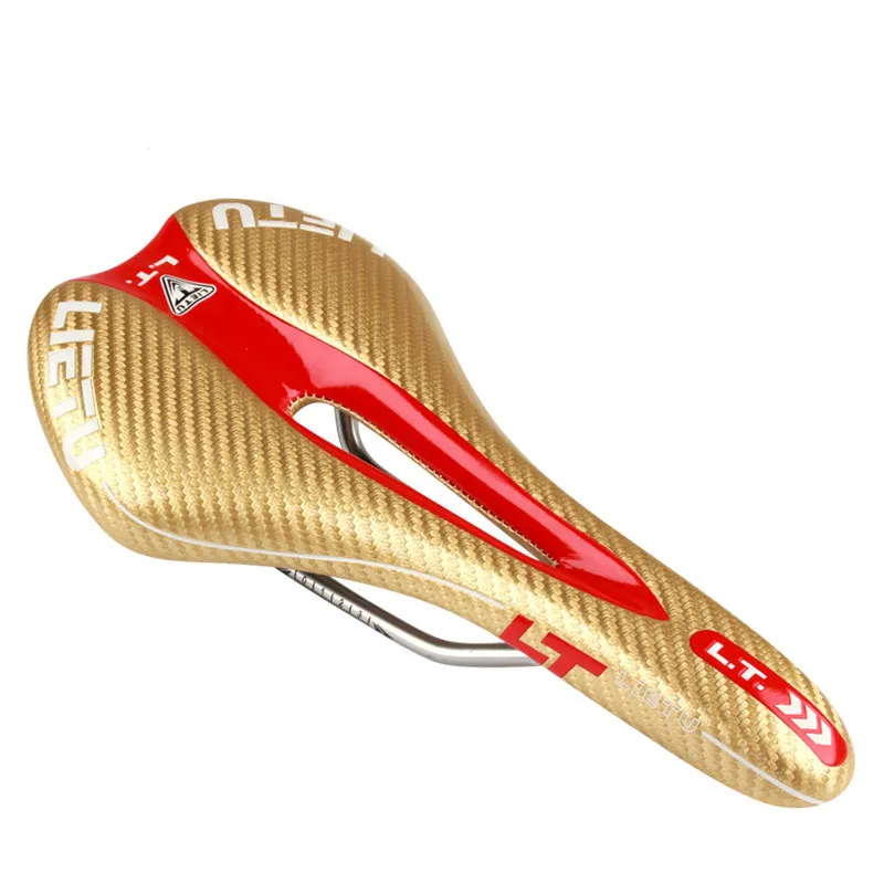 Durable Factory Wholesale Mountain Bike Carbon Fiber Textured Saddle