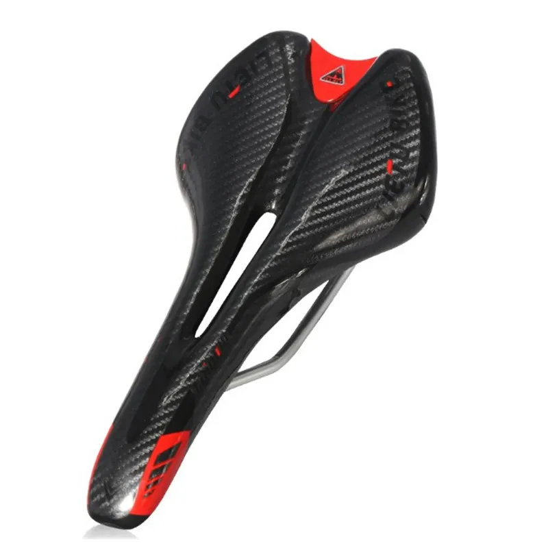 Ergonomically Designed Carbon Fiber Road Bike Saddles