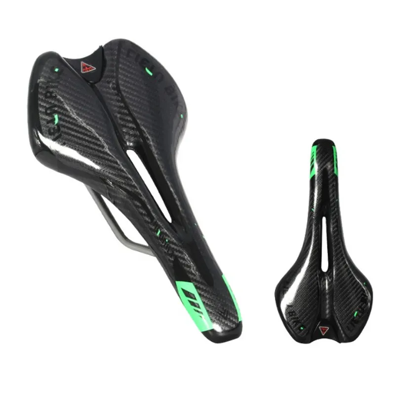 Ergonomically Designed Carbon Fiber Road Bike Saddles
