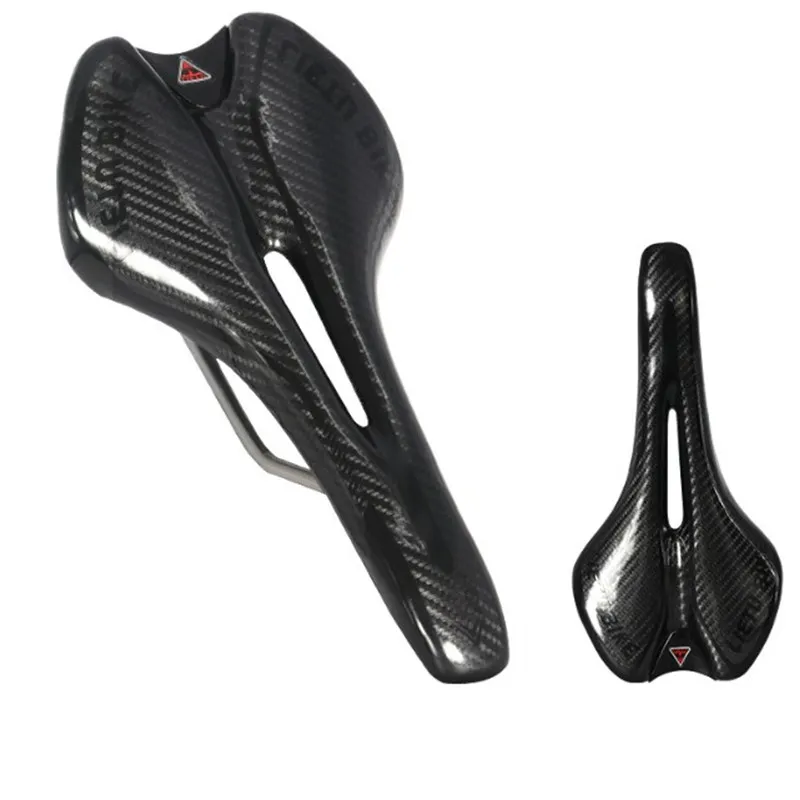 Ergonomically Designed Carbon Fiber Road Bike Saddles