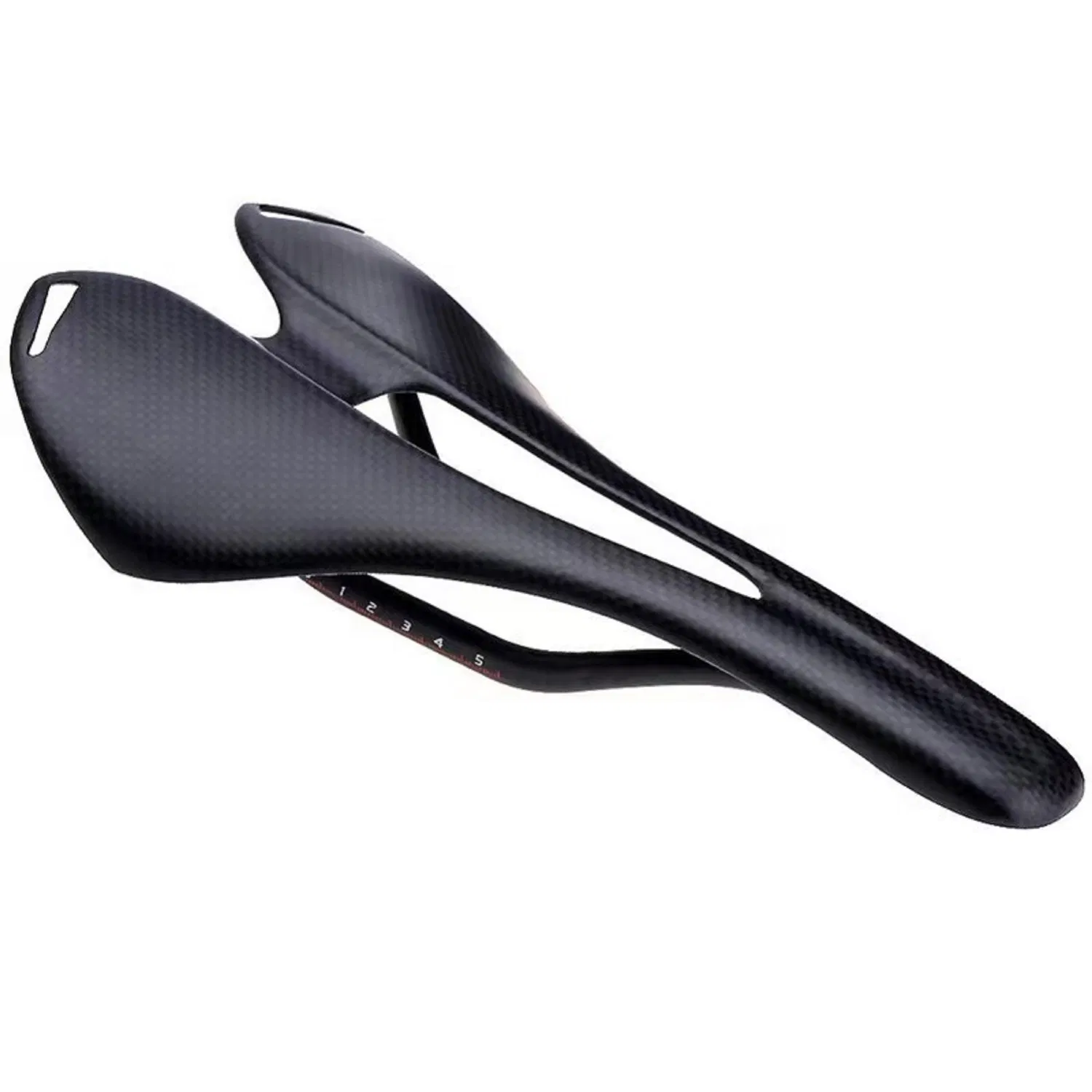 Factory Direct 3K Full Carbon Fiber MTB Road Bike Hollow Ultralight Saddle