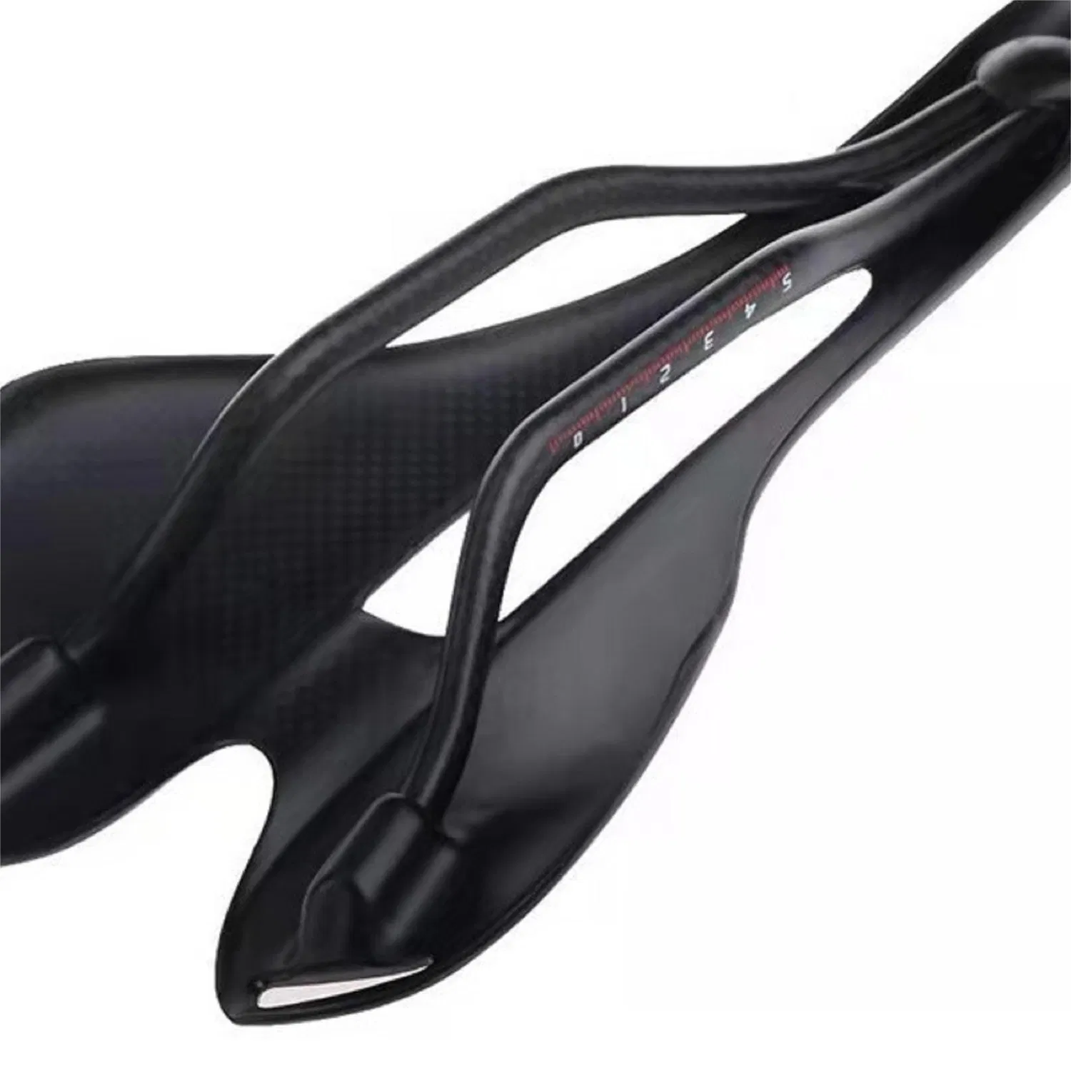 Factory Direct Sale 3K Full Carbon Fiber MTB Road Bike Hollow Ultralight Saddle