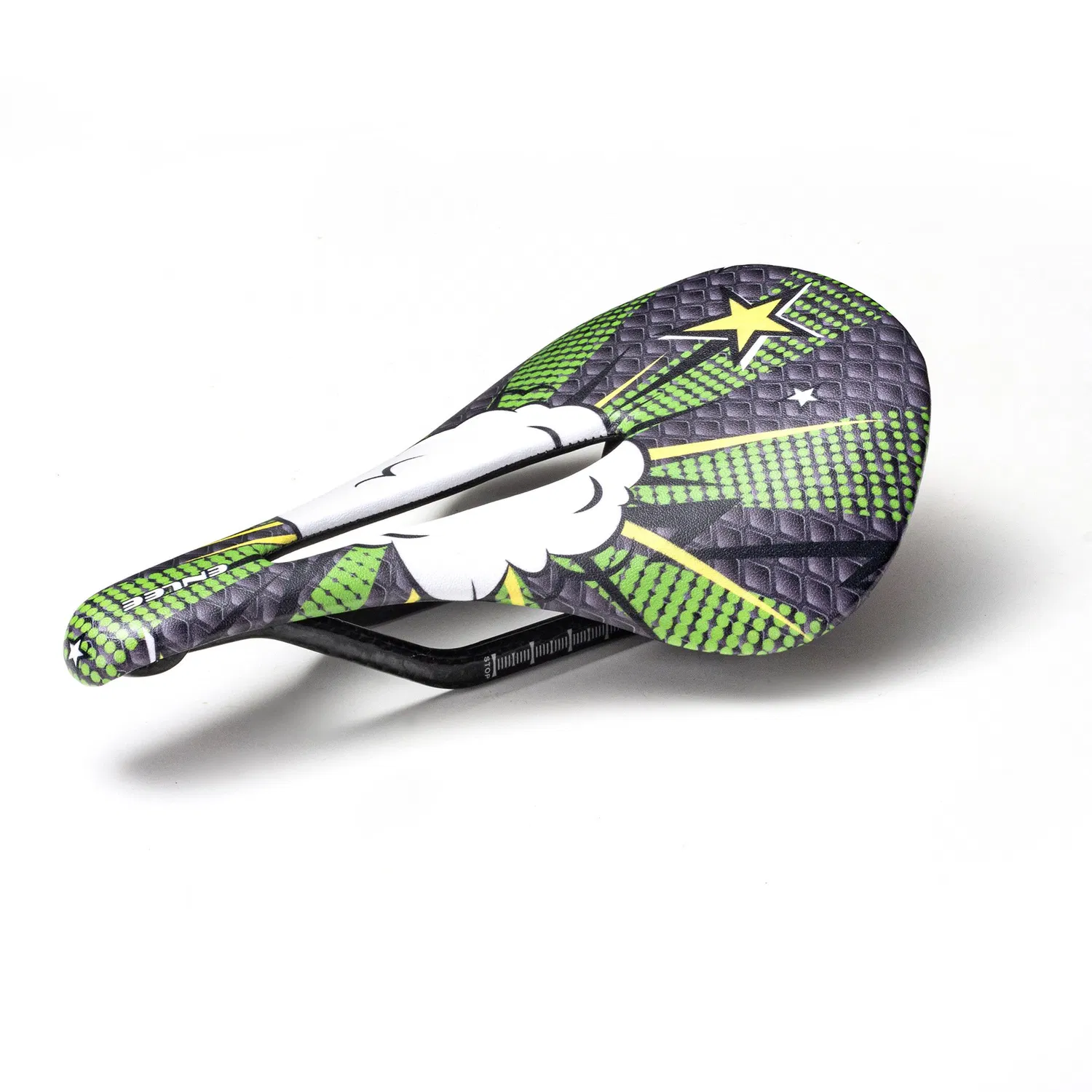 Factory Direct Sale Colorful Carbon Fiber Mountain Bike Saddle