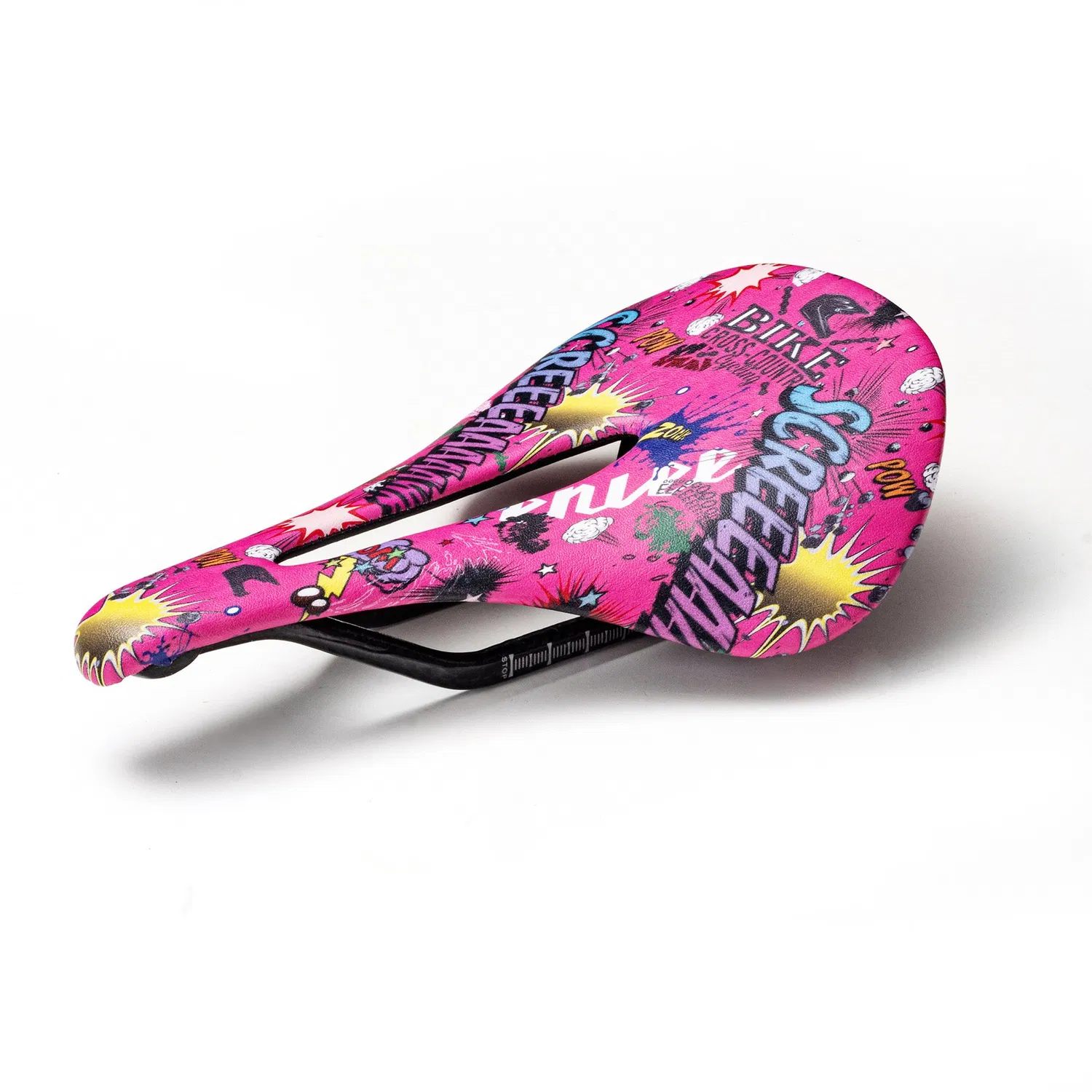 Factory Direct Sale Colorful Carbon Fiber Mountain Bike Saddle