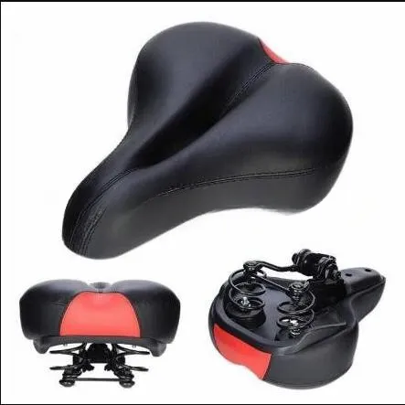 Factory Price PU Leather Soft Comfortable Polyurethane Gel Sport Bike Fat Carbon Road Bicycle Seat Bag Bike Saddle