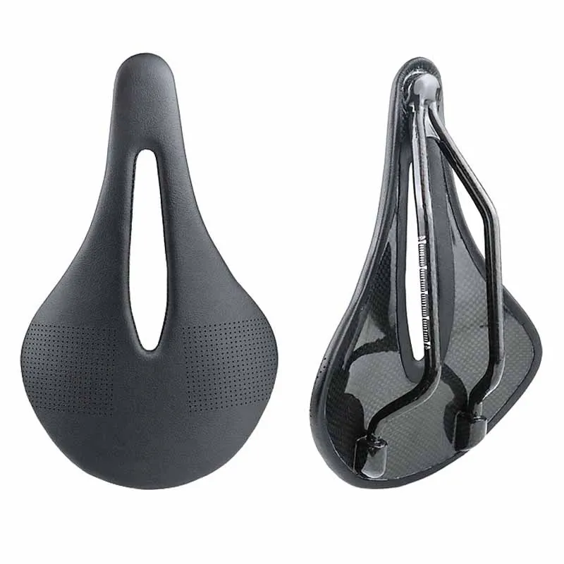Factory Wholesale Short Nose Ultra-Thin Carbon Fiber Mountain Bike Saddle