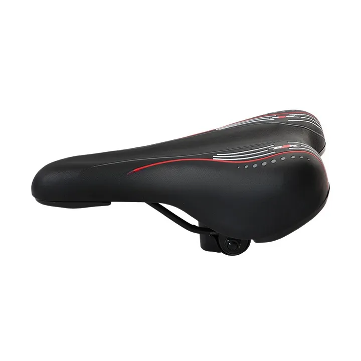 High Quality Road Bike Carbon Fiber Leather Saddle Seat Black/White Bicycle Saddle