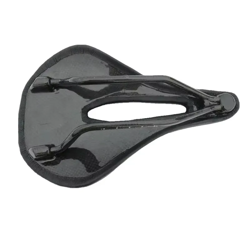 Leather Carbon Saddle MTB/Road 143/155mm Bike Saddle Super Light Leather Carbon Cushions Carbon Rails Bicycle Seat Bike Seat