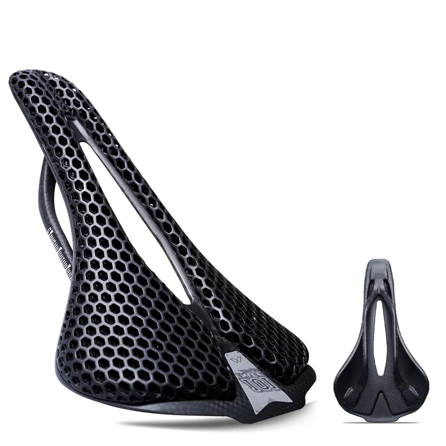 OEM 3D Technology Printed Nylon Carbon Fiber Road Mountain Bike Honeycomb Saddle