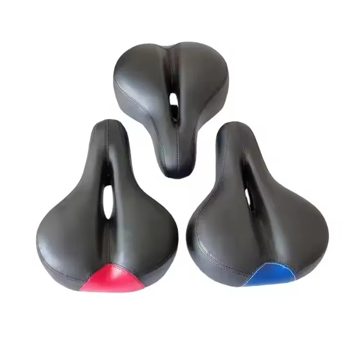 Sponge Filled PU Saddle for Mountain Bikes, Road Bikes