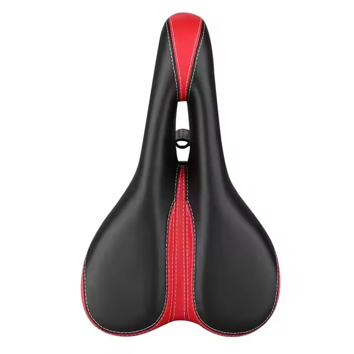Sponge Filled PU Saddle for Mountain Bikes, Road Bikes