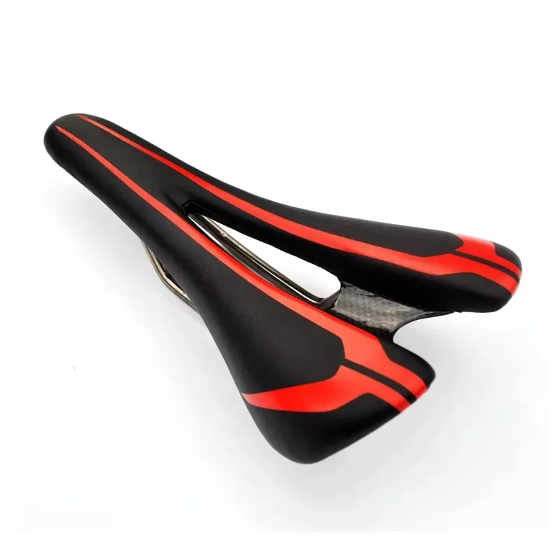 Ultra-Light Hollow MTB Road Bicycle Saddle Carbon Fiber Lightweight Breathable Bike Saddle