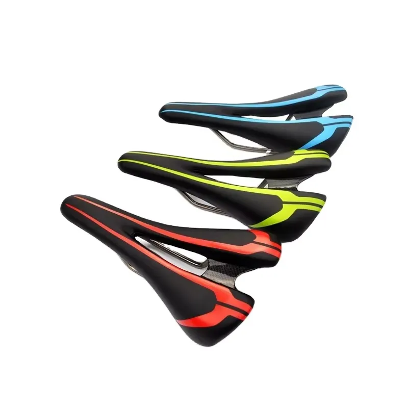 Ultra-Light Hollow MTB Road Bicycle Saddle Carbon Fiber Lightweight Breathable Bike Saddle