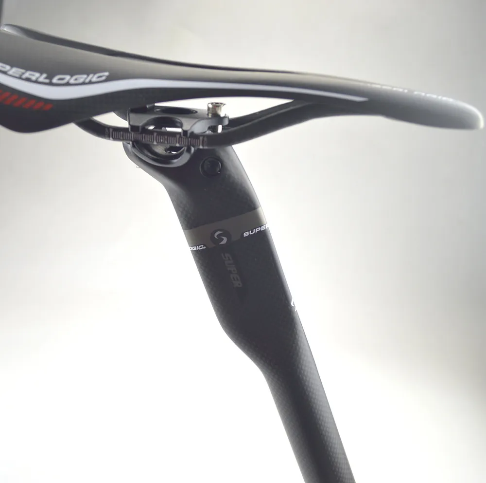 Wholesale Full Carbon Brazed Black and White Road Mountain Bike Saddle